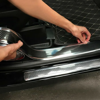 3D Car Sticker Carbon Fiber Rubber Door Protection Bumper Strip Red Sliver High Quality Anti-collision Strip
3D Car Sticker Carbon Fiber Rubber Door Protection Bumper Strip Red Sliver High Quality Anti-collision Strip