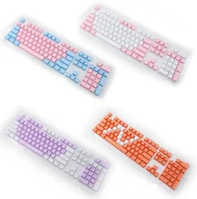 ABS Keycap Transparent Key Caps 2 Color Injection Molding Keycaps for Closed Mechanical Keyboards 104key Standard
ABS Keycap Transparent Key Caps 2 Color Injection Molding Keycaps for Closed Mechanical Keyboards 104key Standard