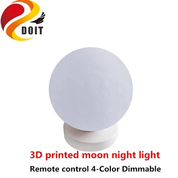 3D Printed Moon Lamp Moon Night Light Smart Remote Control Led Bulb 4-Color Dimmable Support Siri (No Apple MFI)/ Alexa/Google
3D Printed Moon Lamp Moon Night Light Smart Remote Control Led Bulb 4-Color Dimmable Support Siri (No Apple MFI)/ Alexa/Google