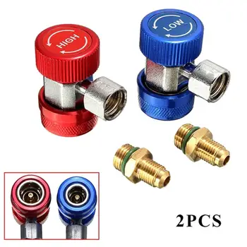 2Pcs R134A Adjustable Car Air Condition High Low Quick Coupler Connector Adaptor Automobile Electric Accessories Car Accessories
2Pcs R134A Adjustable Car Air Condition High Low Quick Coupler Connector Adaptor Automobile Electric Accessories Car Accessories