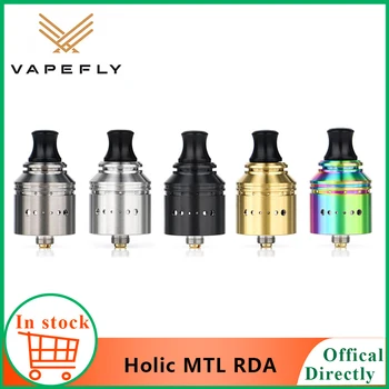 Original Vapefly Holic MTL RDA E Cigarette Single Coil Building 22.2mm RDA with Side Airflow Adjustable & Top Fill Vape atomizer
Original Vapefly Holic MTL RDA E Cigarette Single Coil Building 22.2mm RDA with Side Airflow Adjustable & Top Fill Vape atomizer
