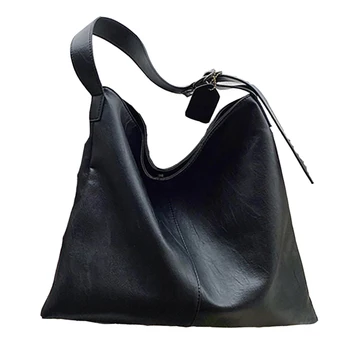 Fashion Casual Shoulder Leather Bag Large Capacity Women Handbag Korea Style Wide Handle Ladies Designer Messenger Totes Bag
Fashion Casual Shoulder Leather Bag Large Capacity Women Handbag Korea Style Wide Handle Ladies Designer Messenger Totes Bag