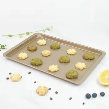 Cookie Pan Creative Rectangular Nonstick Baking Tray Baking Pan Cake Sheets For Cake Cookie Fondant Baking Molds
Cookie Pan Creative Rectangular Nonstick Baking Tray Baking Pan Cake Sheets For Cake Cookie Fondant Baking Molds