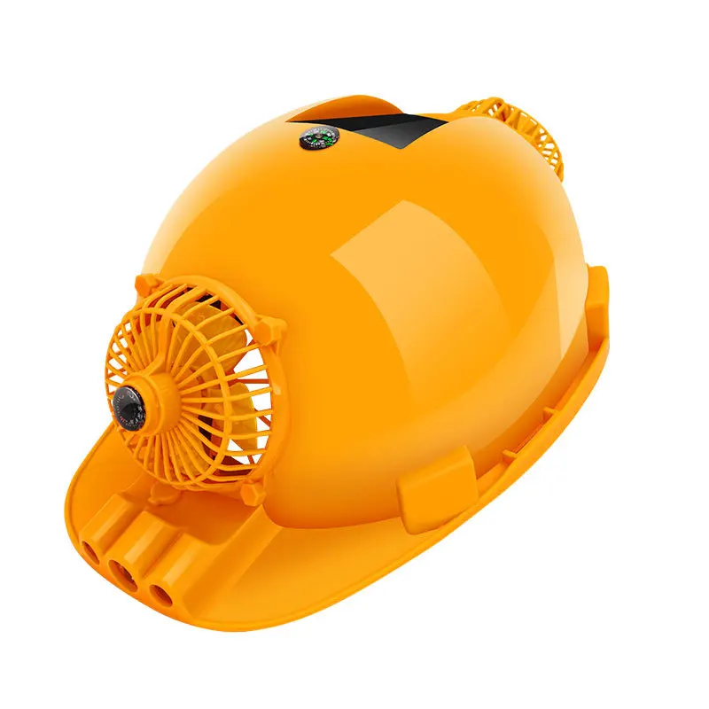Double Fan Safety Hat LED Lighting Solar Power Supply Rainproof Material Compass Function Summer Cool Labor Protective Helmet
Double Fan Safety Hat LED Lighting Solar Power Supply Rainproof Material Compass Function Summer Cool Labor Protective Helmet