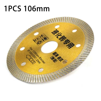 106mm Turbo Diamond Saw Blade Angle Grinder Cutting Disc Tile Concrete Marble Metal Saw Bladeser Power Tools Drill
106mm Turbo Diamond Saw Blade Angle Grinder Cutting Disc Tile Concrete Marble Metal Saw Bladeser Power Tools Drill