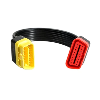 OBDII 16Pin Extension Cable Color Wire 16Pin Female to 16Pin Male Extended Cable For LAUNCH Easydiag 2.0/3.0/Golo
OBDII 16Pin Extension Cable Color Wire 16Pin Female to 16Pin Male Extended Cable For LAUNCH Easydiag 2.0/3.0/Golo