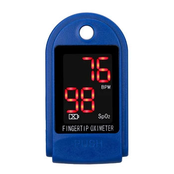 

Fingertip Pulse Oximeter Blood Oxygen Monitor Fast Rapid Read Mini SpO2 Monitor Oxygen Saturation Monitor Measuring Gauge Device