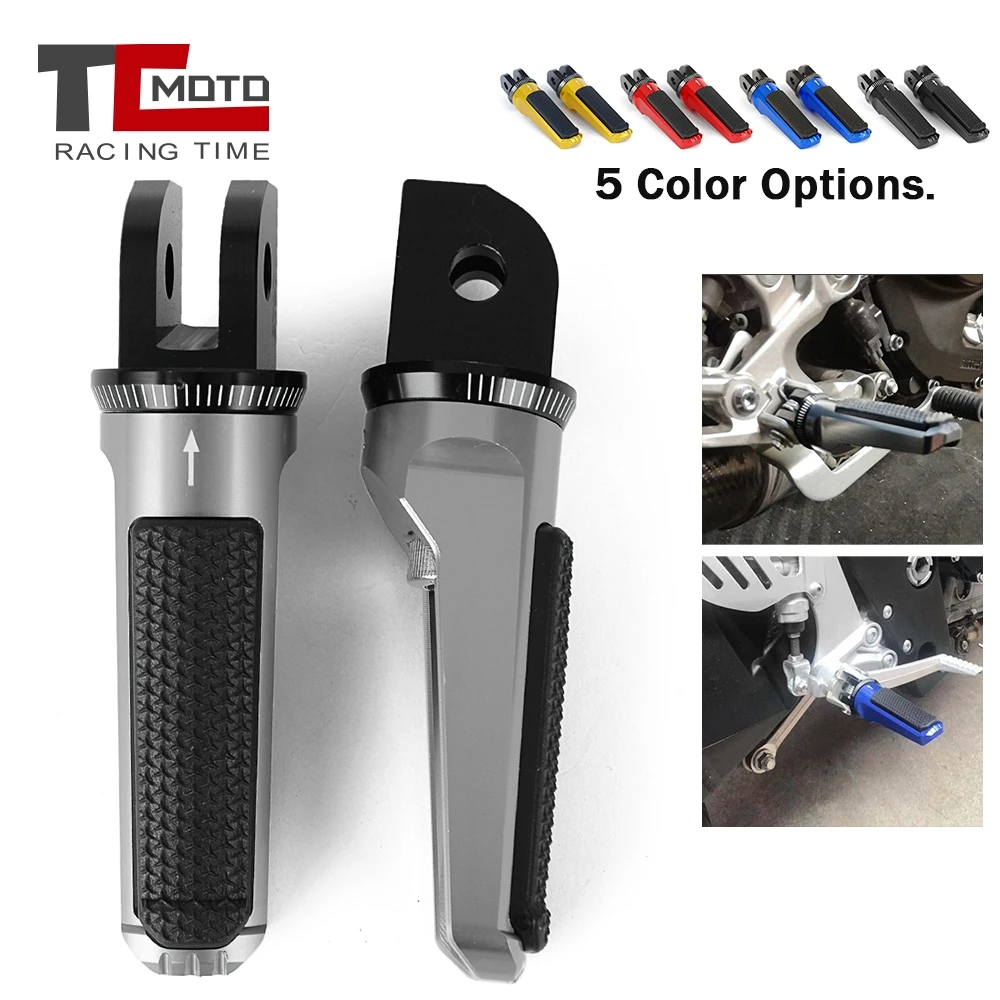Front Foot Pegs Pedals Footrest For Triumph BONNEVILLE T100 T120 Bobber Daytona 675 Speet Speed Triple Thruxton 1200 Tiger Sport
Front Foot Pegs Pedals Footrest For Triumph BONNEVILLE T100 T120 Bobber Daytona 675 Speet Speed Triple Thruxton 1200 Tiger Sport