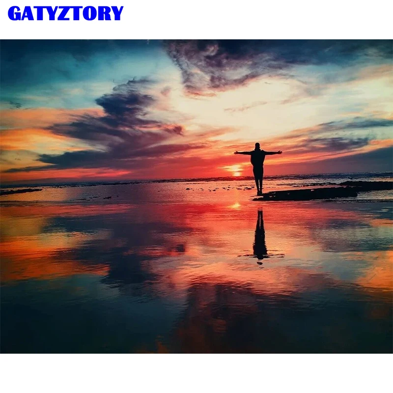Рамка GATYZTORY самодельная фотография ландшафта отражающая Современная Настенная