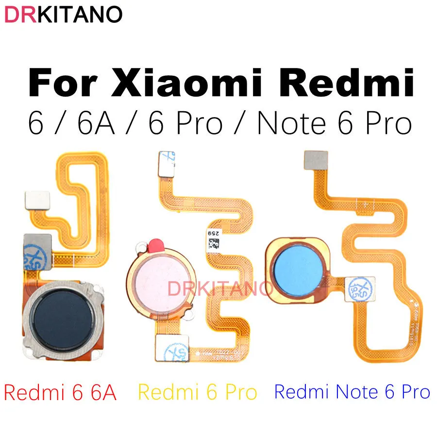 For Xiaomi Redmi 6 Pro FingerPrint Button 6A Touch ID Scanner Key Sensor Flex Cable For Redmi Note 6 Pro FinerPrint Button
For Xiaomi Redmi 6 Pro FingerPrint Button 6A Touch ID Scanner Key Sensor Flex Cable For Redmi Note 6 Pro FinerPrint Button