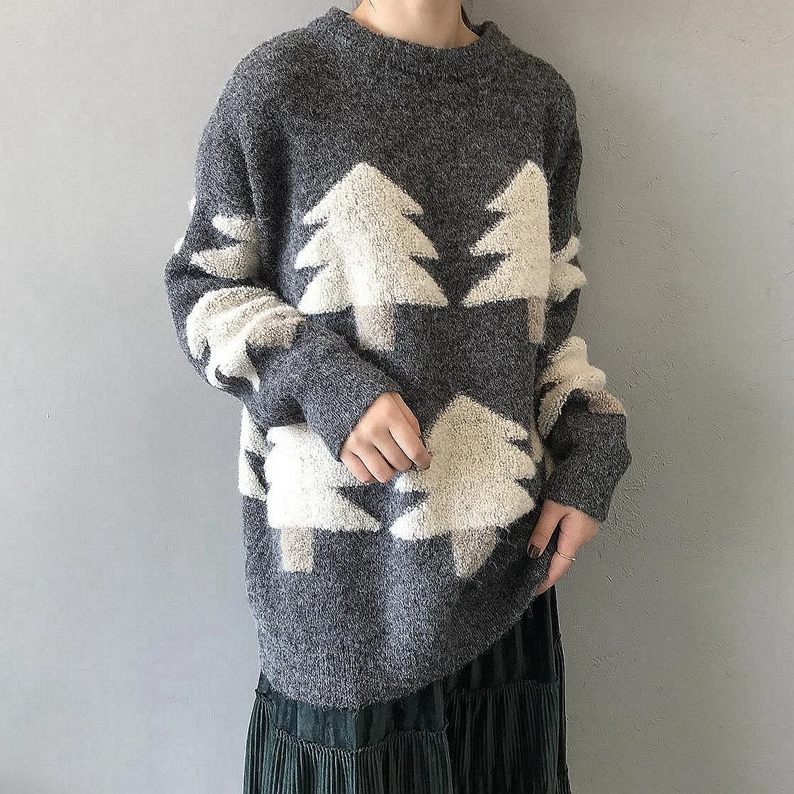 Real Shot Net Red Ugly Christmas Sweaters Pullover Women's Lazy Wind Oversized 2020 New Autumn Winter Thick Sweater Tops
Real Shot Net Red Ugly Christmas Sweaters Pullover Women's Lazy Wind Oversized 2020 New Autumn Winter Thick Sweater Tops