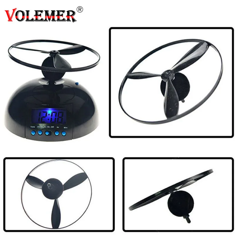 Volemer Flying Alarm Clock Crazy Annoying Loud Lazy Flying Screw-Propeller Helicopter Style LED Digital Alarm Clock Kids Gifts
Volemer Flying Alarm Clock Crazy Annoying Loud Lazy Flying Screw-Propeller Helicopter Style LED Digital Alarm Clock Kids Gifts
