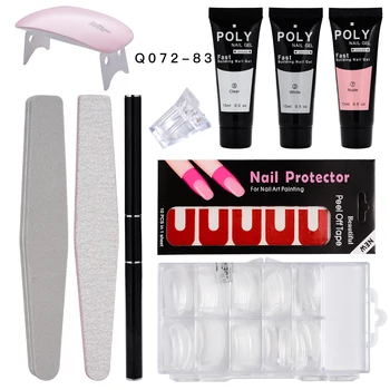 Nail Set Crystal Acrylic Gel For Nail Extention Fake Tips LED Nail Protector For UV Gel Nail Art Polish Manicure
Nail Set Crystal Acrylic Gel For Nail Extention Fake Tips LED Nail Protector For UV Gel Nail Art Polish Manicure