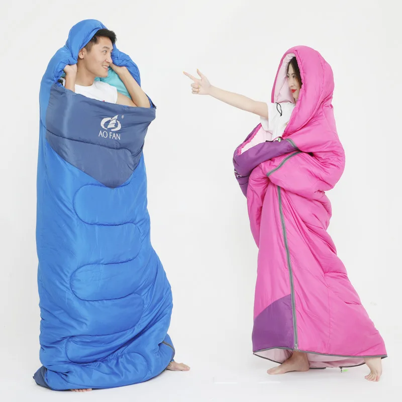 2019 Outdoor Single Person Widened Thick Splittable Inner Wearing-Joint Double Spring Autumn Winter Four Seasons Camping Dormito
2019 Outdoor Single Person Widened Thick Splittable Inner Wearing-Joint Double Spring Autumn Winter Four Seasons Camping Dormito