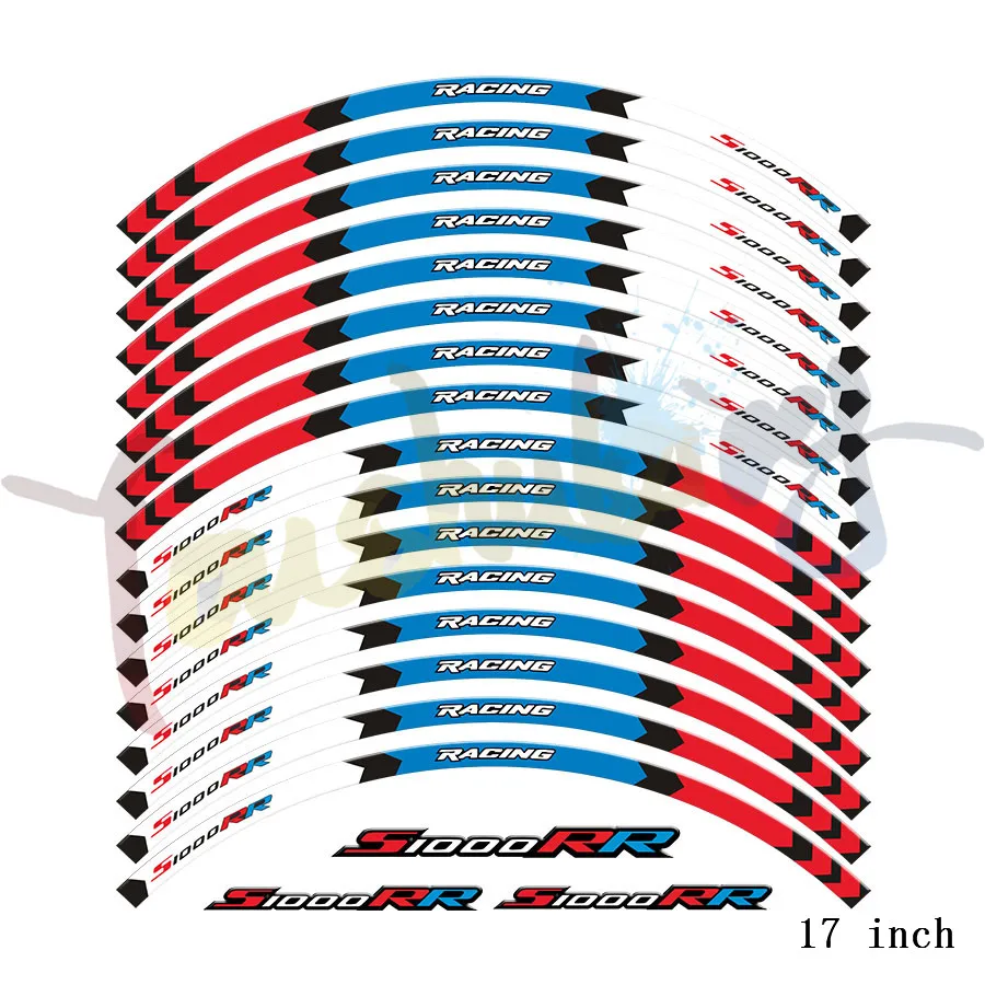 New high quality 16 Pcs Fit Motorcycle Wheel Sticker stripe Reflective Rim For S1000RR
New high quality 16 Pcs Fit Motorcycle Wheel Sticker stripe Reflective Rim For S1000RR