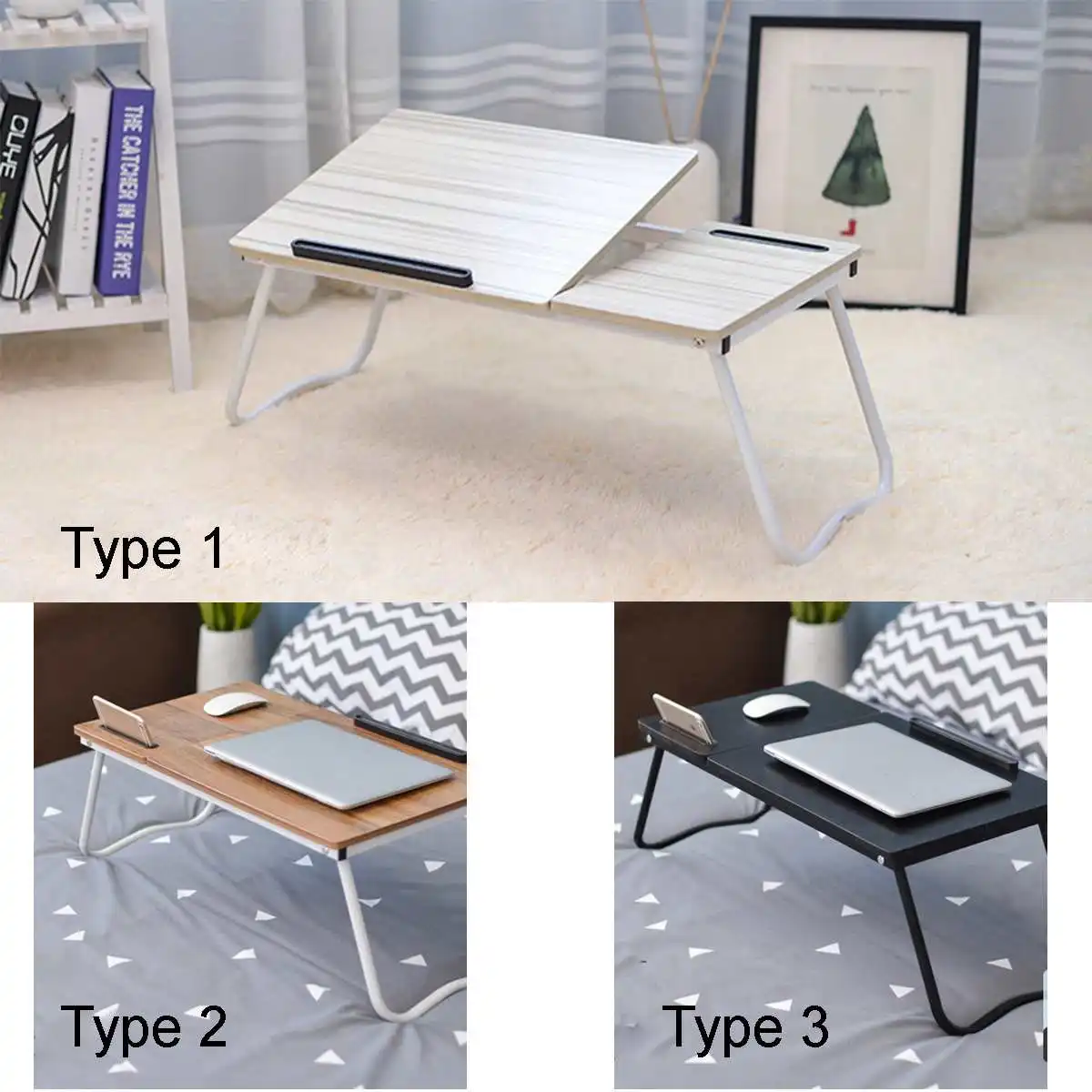 Laptop Desk Computer Table Adjustable Angle Folding Laptop Notebook Stand Tray Table Desk Foldable with Slot For Bed Sofa
Laptop Desk Computer Table Adjustable Angle Folding Laptop Notebook Stand Tray Table Desk Foldable with Slot For Bed Sofa