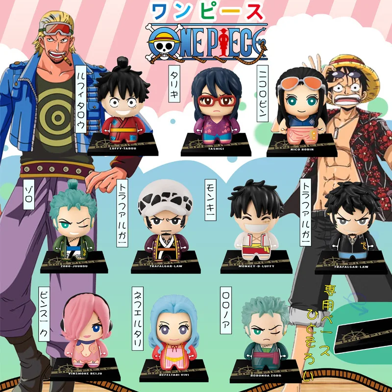 Gashapon Machine Doll 12 Q VersionAnimeONE PRICE Base Robin Solon Luffy with Gold Base Doll Ornaments Toys Action Figure Gift
Gashapon Machine Doll 12 Q VersionAnimeONE PRICE Base Robin Solon Luffy with Gold Base Doll Ornaments Toys Action Figure Gift