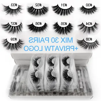 30 pairs wholesale mink eyelashes bulk fluffy 3d lashes 100% cruelty free natural long false eyelash extension makeup cilios
30 pairs wholesale mink eyelashes bulk fluffy 3d lashes 100% cruelty free natural long false eyelash extension makeup cilios