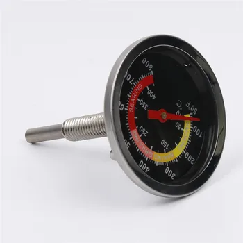 2 Styles Stainless Steel BBQ Smoker Grill Meat Thermometer Home Outdoor Use Practical Dial Temperature Gauge Kitchen Gadgents 
2 Styles Stainless Steel BBQ Smoker Grill Meat Thermometer Home Outdoor Use Practical Dial Temperature Gauge Kitchen Gadgents
