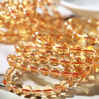 6a Level Natural Brazil Old Material Citrine Bracelet Man Woman Concise Yellow Crystal Hand String Recruit Wealth Transport
6a Level Natural Brazil Old Material Citrine Bracelet Man Woman Concise Yellow Crystal Hand String Recruit Wealth Transport