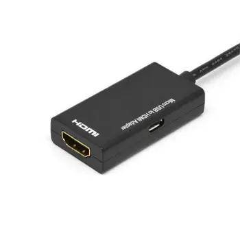 Micro USB to HDMI 1080P HDTV Audio Video Adapter Converter Cable for Tablet Samsung Huawei Android Phones Accessories LX9A
Micro USB to HDMI 1080P HDTV Audio Video Adapter Converter Cable for Tablet Samsung Huawei Android Phones Accessories LX9A