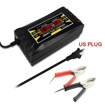 SOONHUA Car Battery Lead Acid/GEL Battery Charger 12V 10A Fast Chargers With LCD Display Three Stage Pulse Free Shipping
SOONHUA Car Battery Lead Acid/GEL Battery Charger 12V 10A Fast Chargers With LCD Display Three Stage Pulse Free Shipping