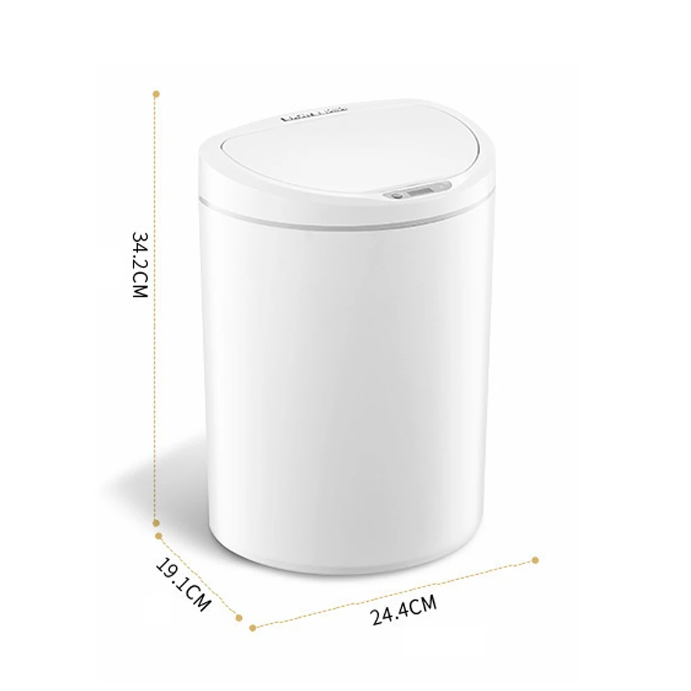 Hot 10L Smart Trash Can Motion Sensor Auto Sealing LED Induction Cover Waste Bin Container for Kitchen Living Room Dustbin
Hot 10L Smart Trash Can Motion Sensor Auto Sealing LED Induction Cover Waste Bin Container for Kitchen Living Room Dustbin