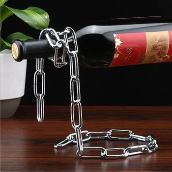 10pcs/Lot Chain Wine Rack rope Magic 3D Suspended Alcohol Bottle Holder White Rope Wine Bottle Holder Practical Home Kitchen Bar
10pcs/Lot Chain Wine Rack rope Magic 3D Suspended Alcohol Bottle Holder White Rope Wine Bottle Holder Practical Home Kitchen Bar
