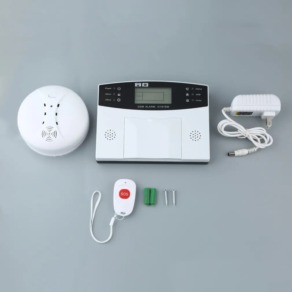 GSM-LCD Wireless 433 Smart Burglar Security Alarm System Detector Sensor Kit Remote Control Auto Dial SMS Outdoor Siren
GSM-LCD Wireless 433 Smart Burglar Security Alarm System Detector Sensor Kit Remote Control Auto Dial SMS Outdoor Siren