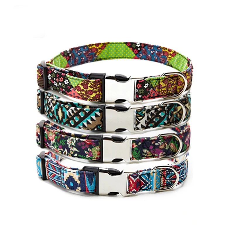 Pet Dog Bohemian Style Collar Classic Solid Basic Neck Strap Dog Collar with Quick Snap Leash Ring Can Match Leash & Harness
Pet Dog Bohemian Style Collar Classic Solid Basic Neck Strap Dog Collar with Quick Snap Leash Ring Can Match Leash & Harness