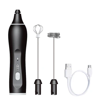 3 Speed Coffee Whisk Mixer Electric Egg Beater Frother Foamer Mini Handle Stirrer Practical Kitchen Cooking Tool
3 Speed Coffee Whisk Mixer Electric Egg Beater Frother Foamer Mini Handle Stirrer Practical Kitchen Cooking Tool