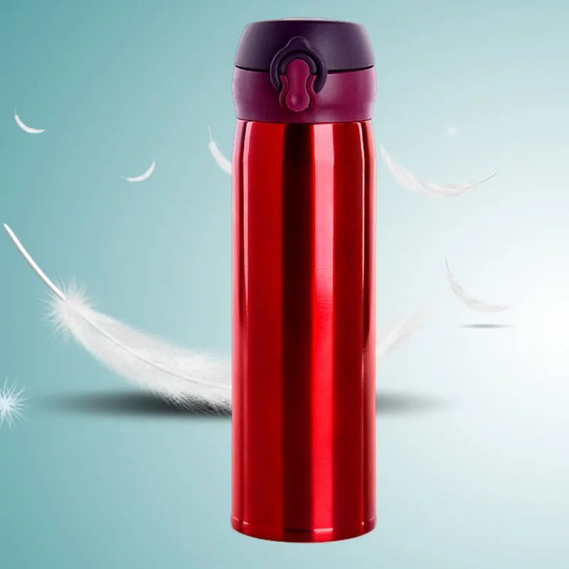Insulation Cup Vacuum Thermos Cup Stainless Steel Bottle Bounce Cover Water Travel 500 Ml Creative Fashion Outdoor Sport Drink
Insulation Cup Vacuum Thermos Cup Stainless Steel Bottle Bounce Cover Water Travel 500 Ml Creative Fashion Outdoor Sport Drink