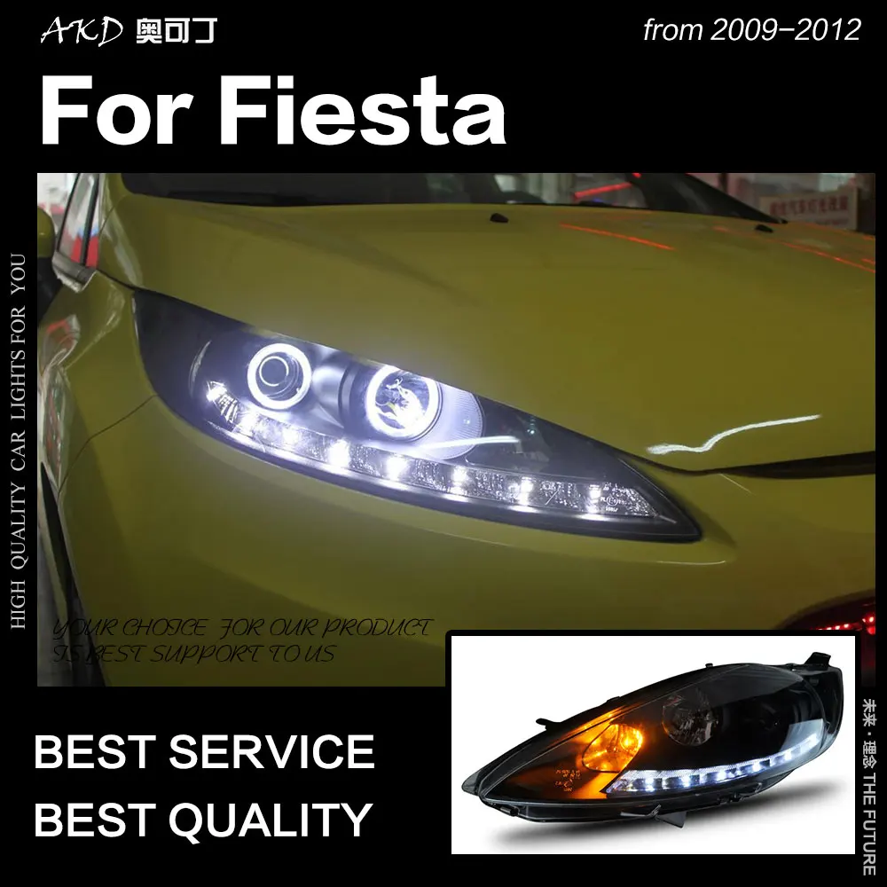 AKD Car Styling Head Lamp for Ford Fiesta Headlights 2009-2012 Fiesta LED Headlight DRL Hid Bi Xenon Auto Accessories
AKD Car Styling Head Lamp for Ford Fiesta Headlights 2009-2012 Fiesta LED Headlight DRL Hid Bi Xenon Auto Accessories