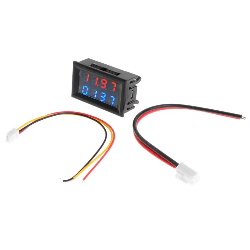 0.28" Digital DC 200V 10A Voltmeter Ammeter 4 Digit 5 Wire Voltage Current Meter
0.28" Digital DC 200V 10A Voltmeter Ammeter 4 Digit 5 Wire Voltage Current Meter