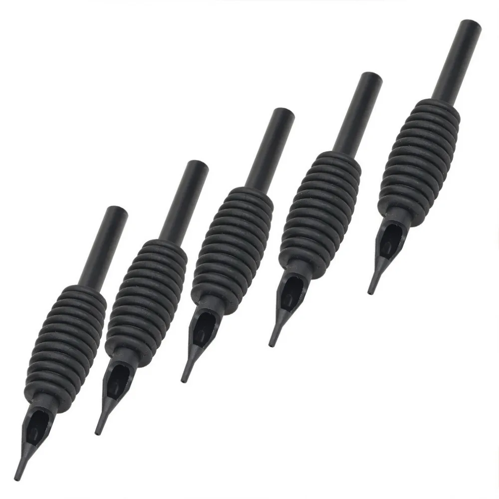 5Pcs 3RT Professional Disposable Non-slip Silicon Tattoo Grip Tube Round Tip 2017 Best selling
5Pcs 3RT Professional Disposable Non-slip Silicon Tattoo Grip Tube Round Tip 2017 Best selling