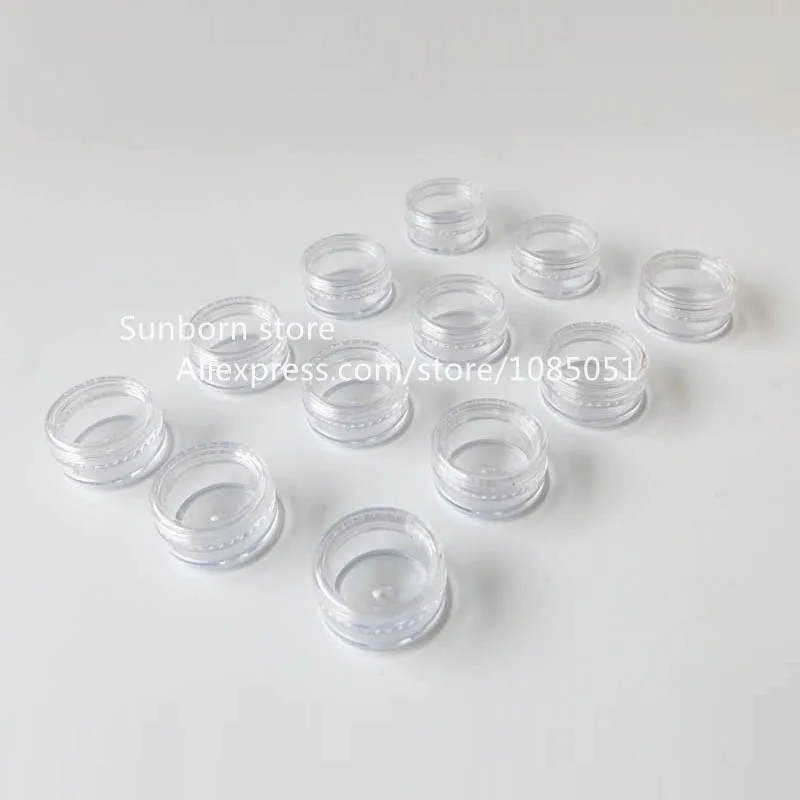 Фото Promotion 20 x 3G Plastic Jars 3 g cream jars 3ml sample cosmetic bottles | Красота и здоровье