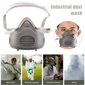 1Pc Half Face Mask Safety Protective Dustproof Anti Haze Mask with 10pcs Filters Hogard
1Pc Half Face Mask Safety Protective Dustproof Anti Haze Mask with 10pcs Filters Hogard