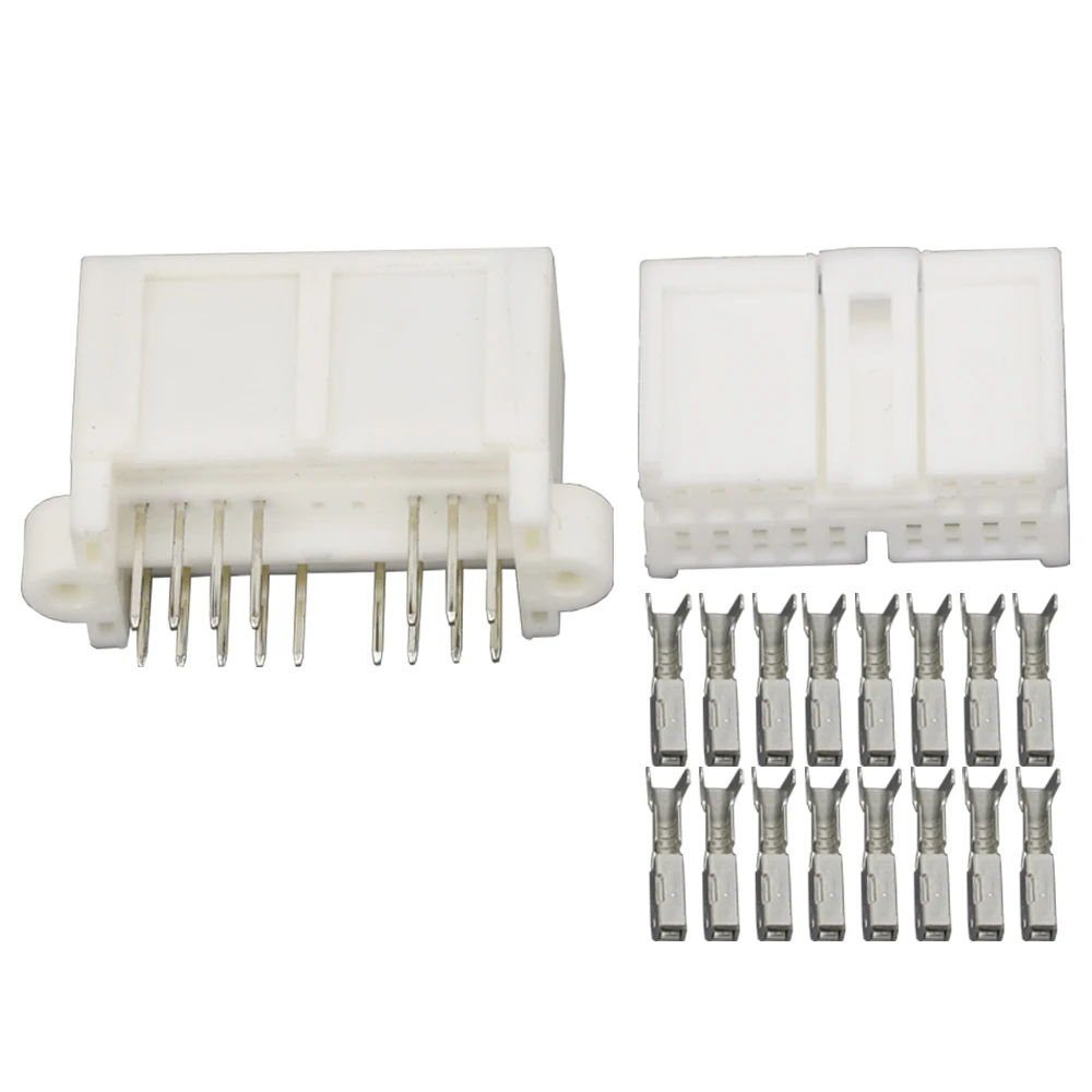 5 Sets 16 pin waterproof connector Car speed sensor plug with terminal DJ7165-0.6-10 16P
5 Sets 16 pin waterproof connector Car speed sensor plug with terminal DJ7165-0.6-10 16P