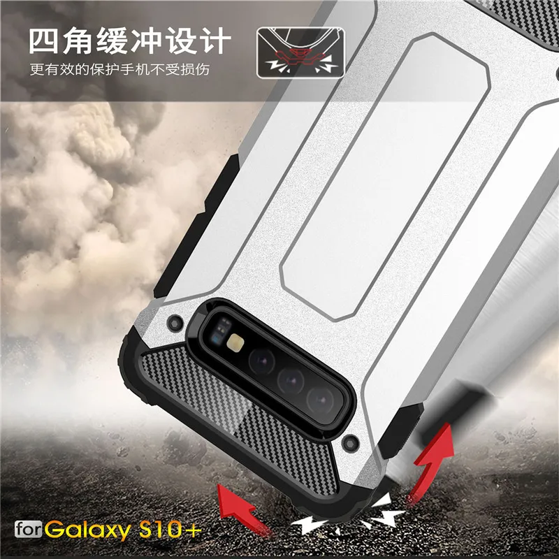 For Samsung Galaxy S10+Case Armor Phone Back Cover For Samsung Galaxy S10 Plus Silicone Bumper Case Funda Capa For Samsung S10+
For Samsung Galaxy S10+Case Armor Phone Back Cover For Samsung Galaxy S10 Plus Silicone Bumper Case Funda Capa For Samsung S10+