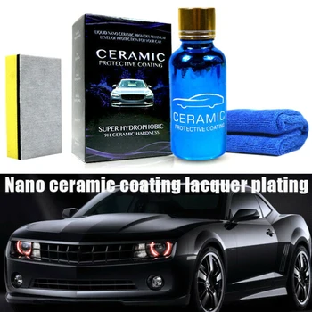 Glass Hydrophobic ceramic Liquid Coating Polish 9H Anti-scratch With Sponge towels Waxes
Glass Hydrophobic ceramic Liquid Coating Polish 9H Anti-scratch With Sponge towels Waxes