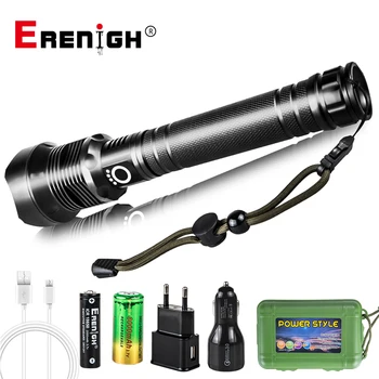 Powerful LED Flashlight XLamp XHP50 XHP70 XHP90 USB Zoomable 3/5 mode Torch 18650 26650 Rechargeable Battery Tactical Flashlight
Powerful LED Flashlight XLamp XHP50 XHP70 XHP90 USB Zoomable 3/5 mode Torch 18650 26650 Rechargeable Battery Tactical Flashlight