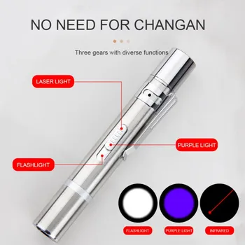 USB Charge Pet Cat Toy With Various Patterns Funny LED Pointer Kitten Training Toy Metal Safety Interesting Interaction Pet Toy·
USB Charge Pet Cat Toy With Various Patterns Funny LED Pointer Kitten Training Toy Metal Safety Interesting Interaction Pet Toy·