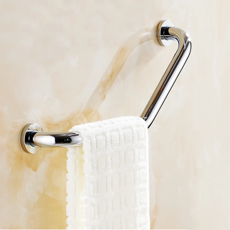 Description Picture 2 of item201/304 Stainless Steel Bathtub Arm Safety Handle Bath Shower Grab Bars Wall Mount Handle Grip Toilet Handrail for Bathroom ZM10