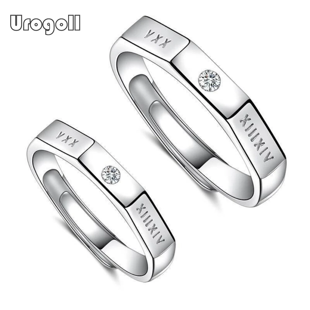 

Fine Jewelry Ring 925 Sterling Silver Rings For Men Women Romantic Wedding Anniversary Party Noble Couple Ring Jewelry Gifts