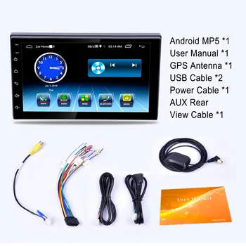 Android 8.1 7 inch Double Din Universal Car Autoradio Stereo GPS Navigation Multimedia Player Head Unit WIFI
Android 8.1 7 inch Double Din Universal Car Autoradio Stereo GPS Navigation Multimedia Player Head Unit WIFI