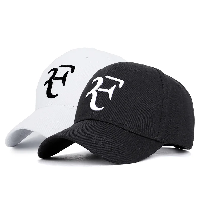 

Federer Paragraph Cotton Cap Wimbledon RF Tennis Cap Baseball Cap Snapback Personality Fashion Outdoor Couple Bone Hats Casquett