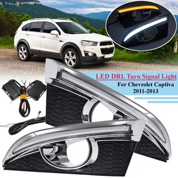 Led Drl For Chevrolet Captiva 2011 2012 2013 Daytime Running Light Front Bumper Driving Fog Lamp Daylight Headlight Turn Signal 
Led Drl For Chevrolet Captiva 2011 2012 2013 Daytime Running Light Front Bumper Driving Fog Lamp Daylight Headlight Turn Signal