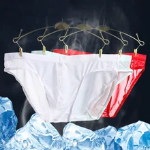 Men's Sexy Underwear Ultrathin Tulle Netting Transparent Elastic Lingerie Briefs Underpants Panties Black Red White One Size
Men's Sexy Underwear Ultrathin Tulle Netting Transparent Elastic Lingerie Briefs Underpants Panties Black Red White One Size