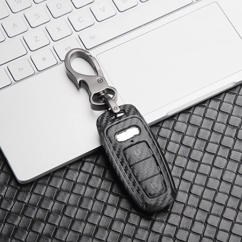 Carbon fiber ABS Car Remote Smart Key Case Cover For Audi A6 C8 A7 A8 Q5 2018 2019
Carbon fiber ABS Car Remote Smart Key Case Cover For Audi A6 C8 A7 A8 Q5 2018 2019