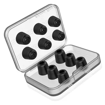 12PCS/Set Memory Foam Sponge Ear Tips Earplugs Cushion Replacement for In-Ear Earphone, Red, Memory Foam
12PCS/Set Memory Foam Sponge Ear Tips Earplugs Cushion Replacement for In-Ear Earphone, Red, Memory Foam